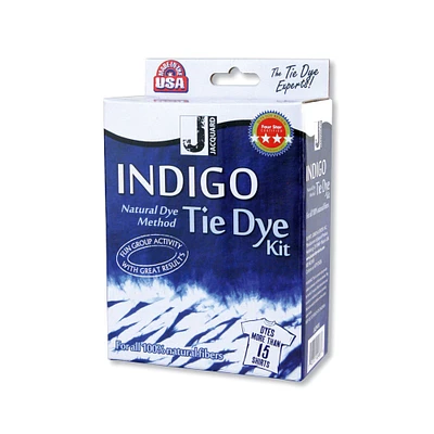 Ens. tie-dye indigo - bilingue