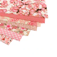 Set of 7 Japanese Papers 5 x 7 – Pink