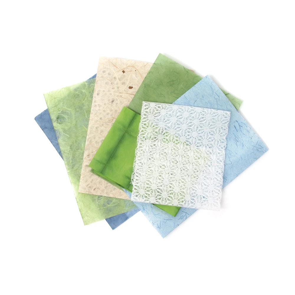 Set of 7 Japanese Papers – Kozo Mix