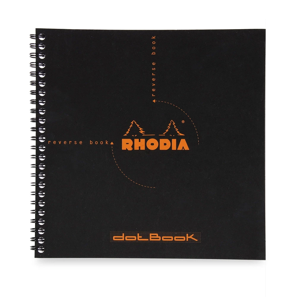 Cahier de notes Reverse Book Rhodia pointillé