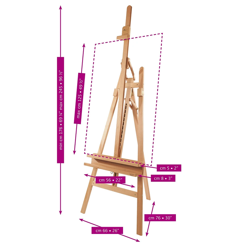 Lyre Easel M11