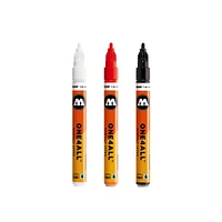 Marqueur One4All : 2 mm - Orange Fluo