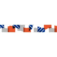 MT Washi Masking Tape - Blue Orange Tsugihagi