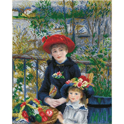 Diamond Dotz Kit - Two Sisters On The Terrace, Renoir