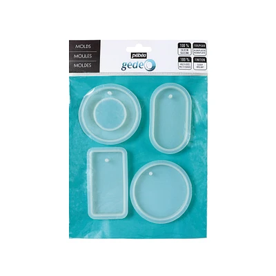 4-Pack Gédéo Silicone Moulds - Geometric