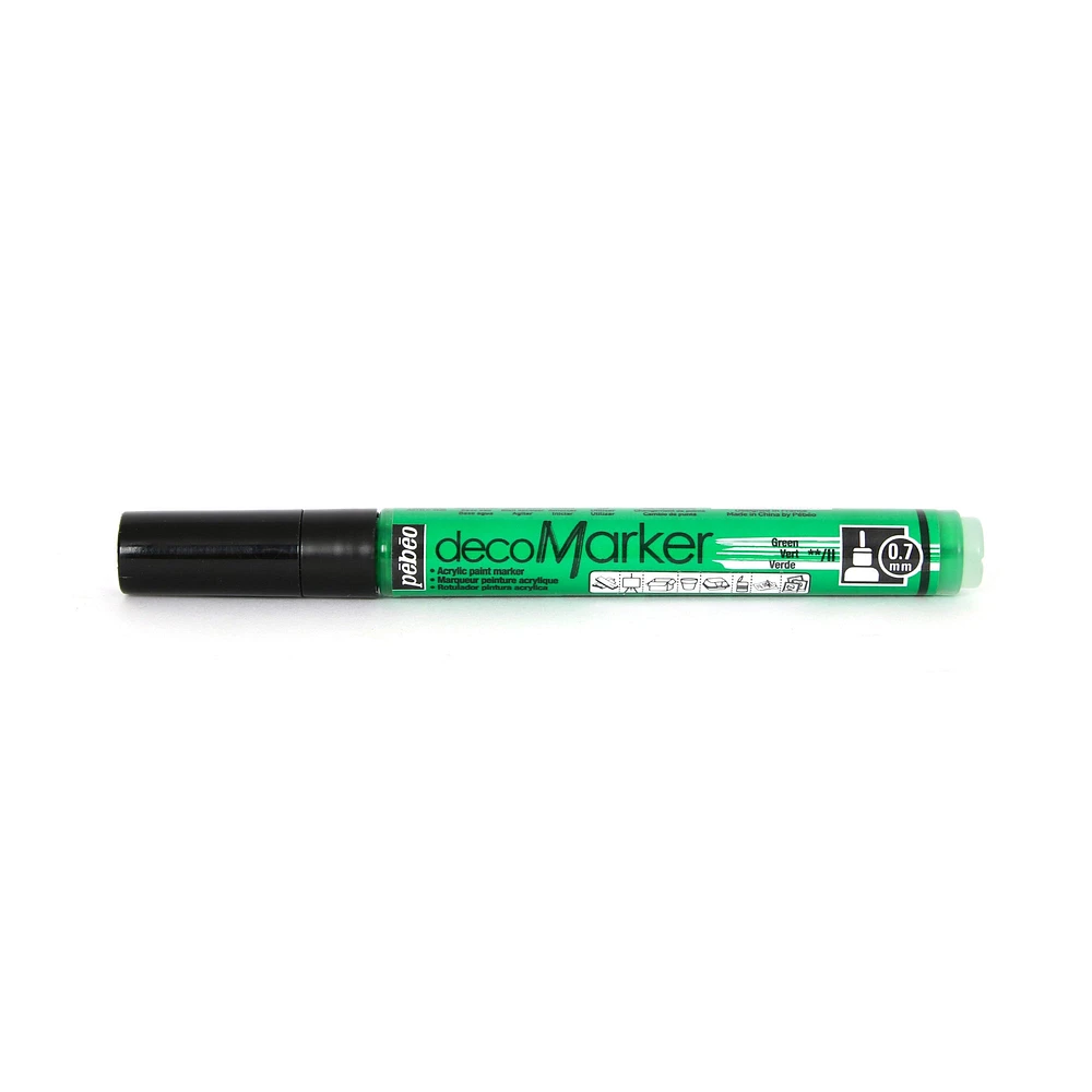 Fine Point decoMarker Paint Marker 0.7 mm - Precious Black