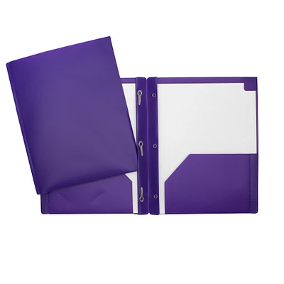 Plastic Portfolio with Pockets