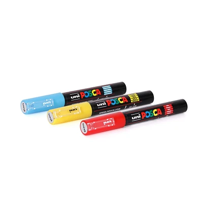 Extra:Fine Bullet Tip Marker — 1 mm - White