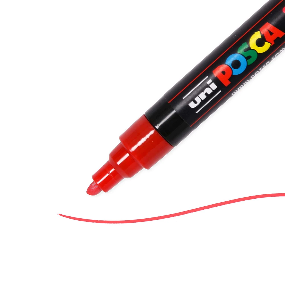 Medium Bullet Tip Marker — 2.5 mm - Red