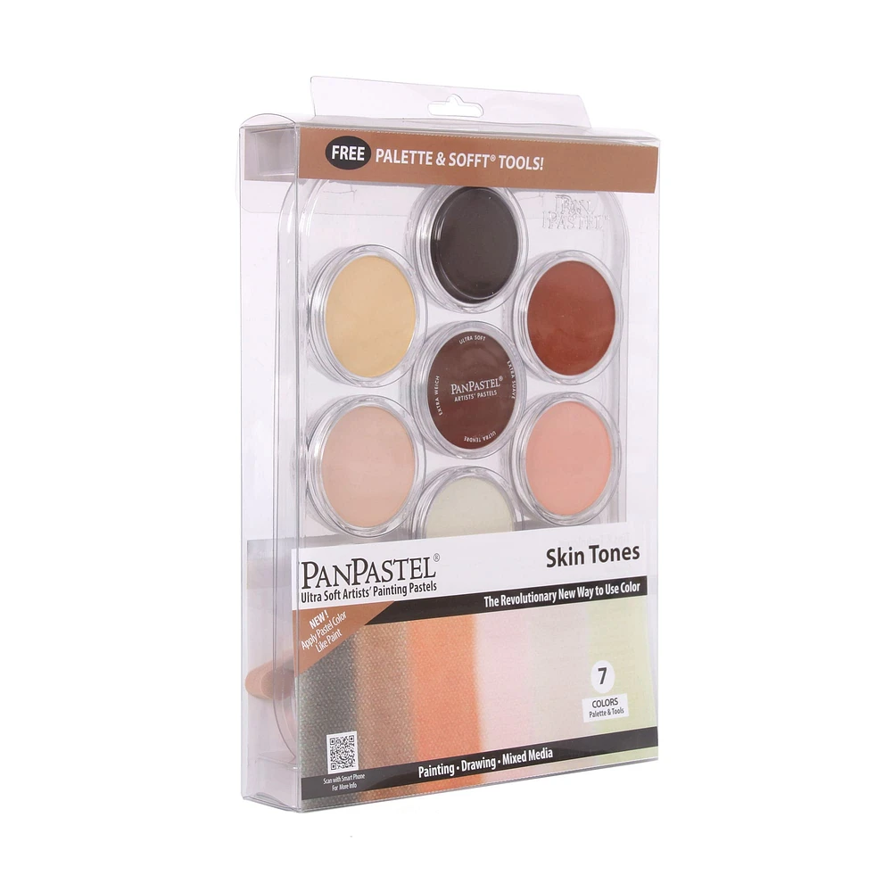 Soft Pastels in Jars  Set of 7 Skin Tones