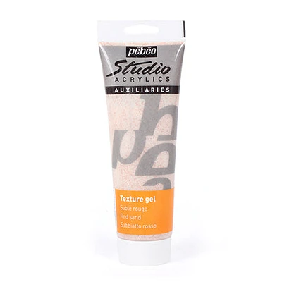 Pebeo Sand Texture Gel - Black