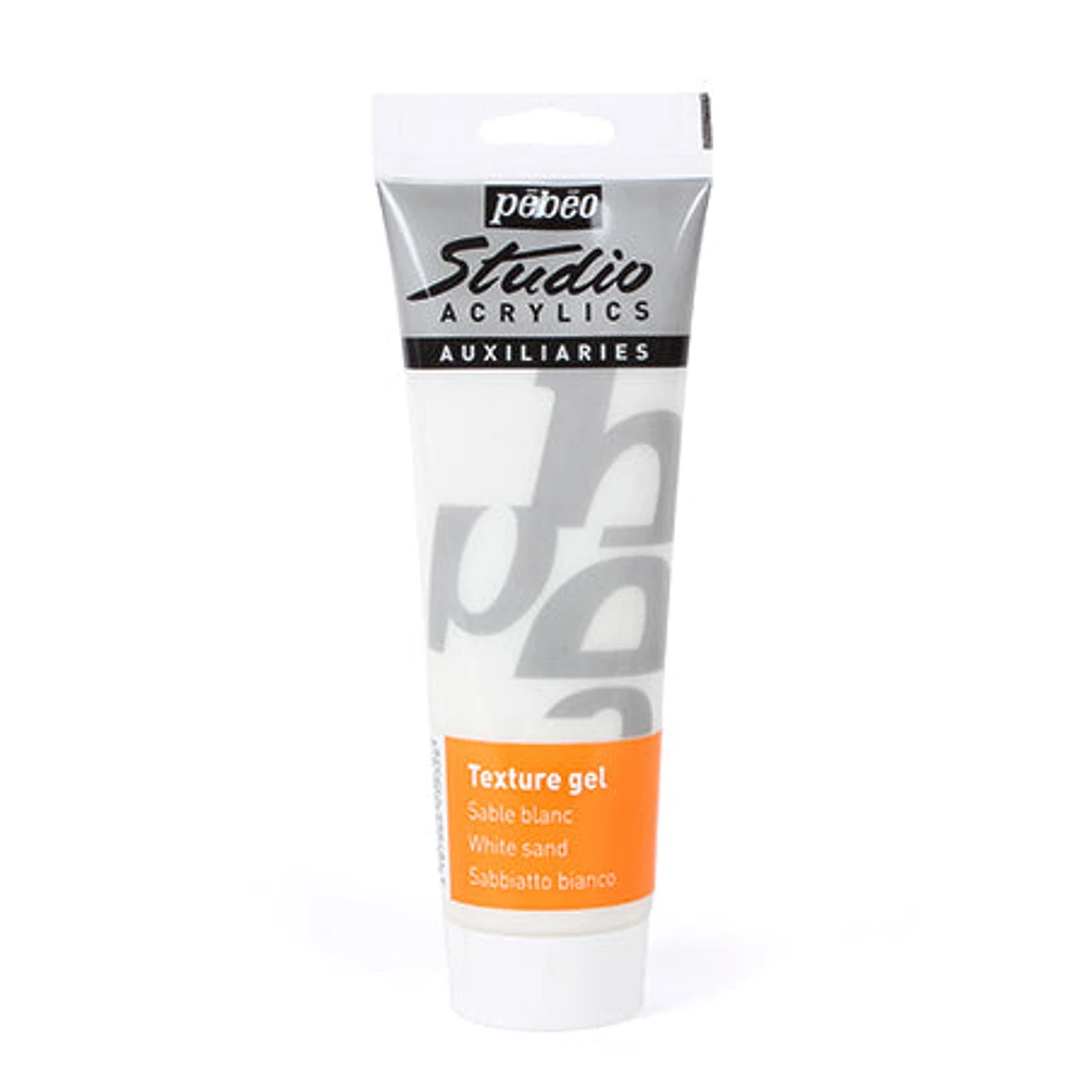 Pebeo Sand Texture Gel - Black