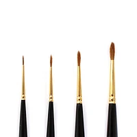 Kolinsky Gold Sable paintbrushes – Round