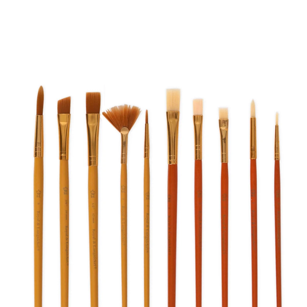 Artist Paint Brush and Knife Pack - 25 pieces