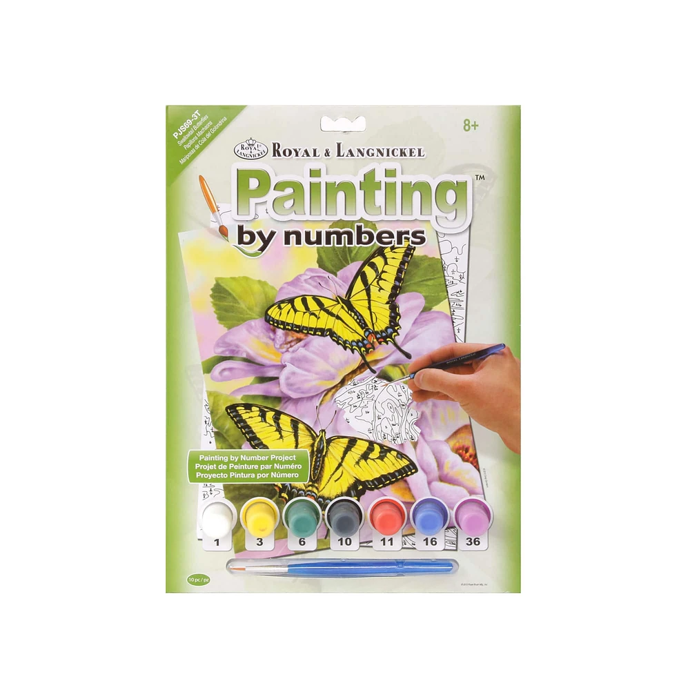 Peinture à numéros — Papillons