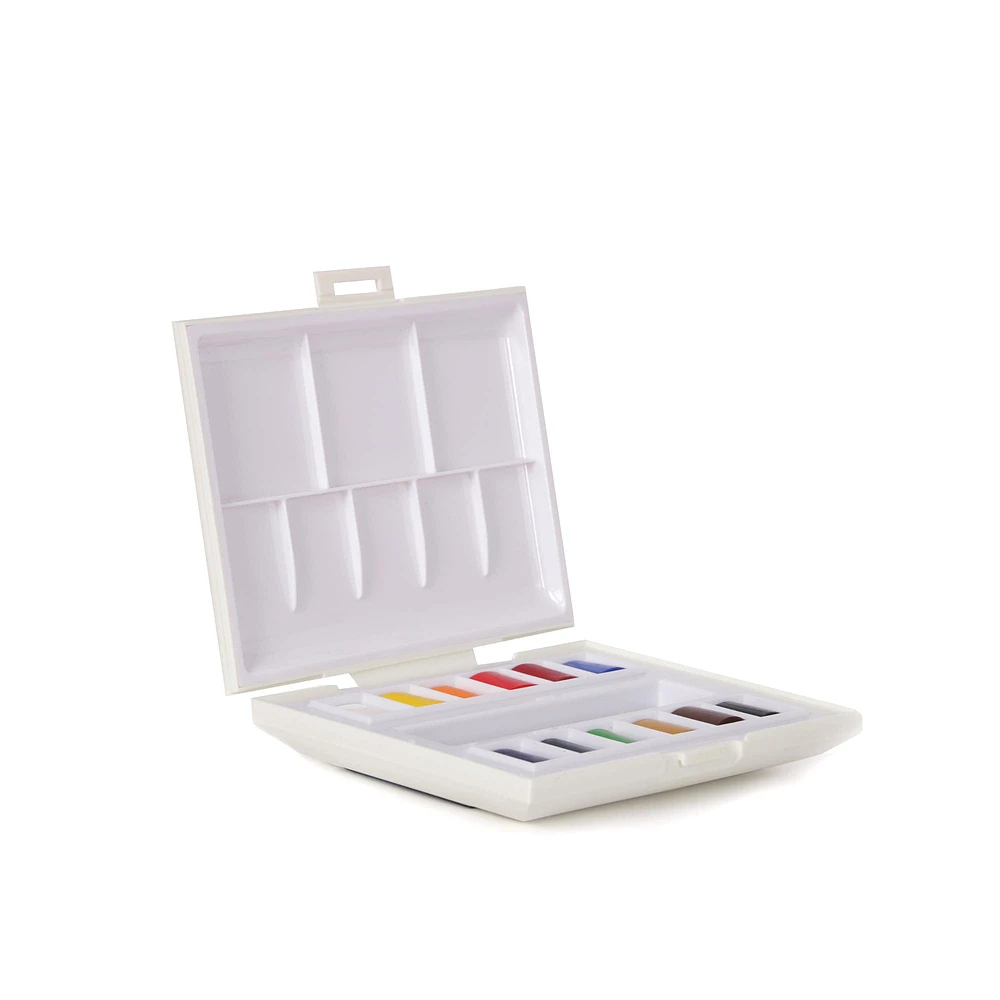 Sennelier Watercolour Travel Box-12 Half Pans