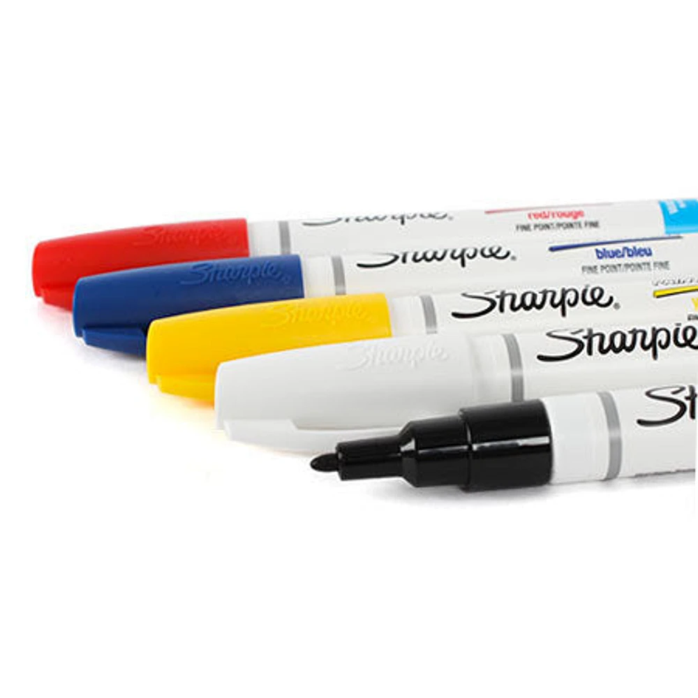 Set of 5 Sharpie poster-paint markers