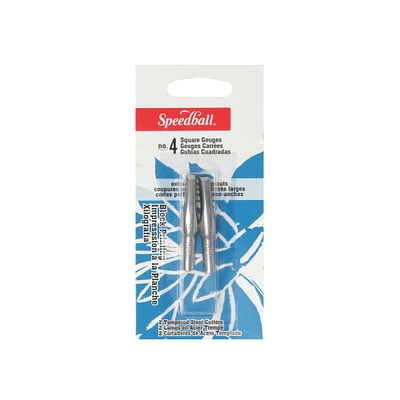 2-Pack Lino Cutters #4 - Sharp U