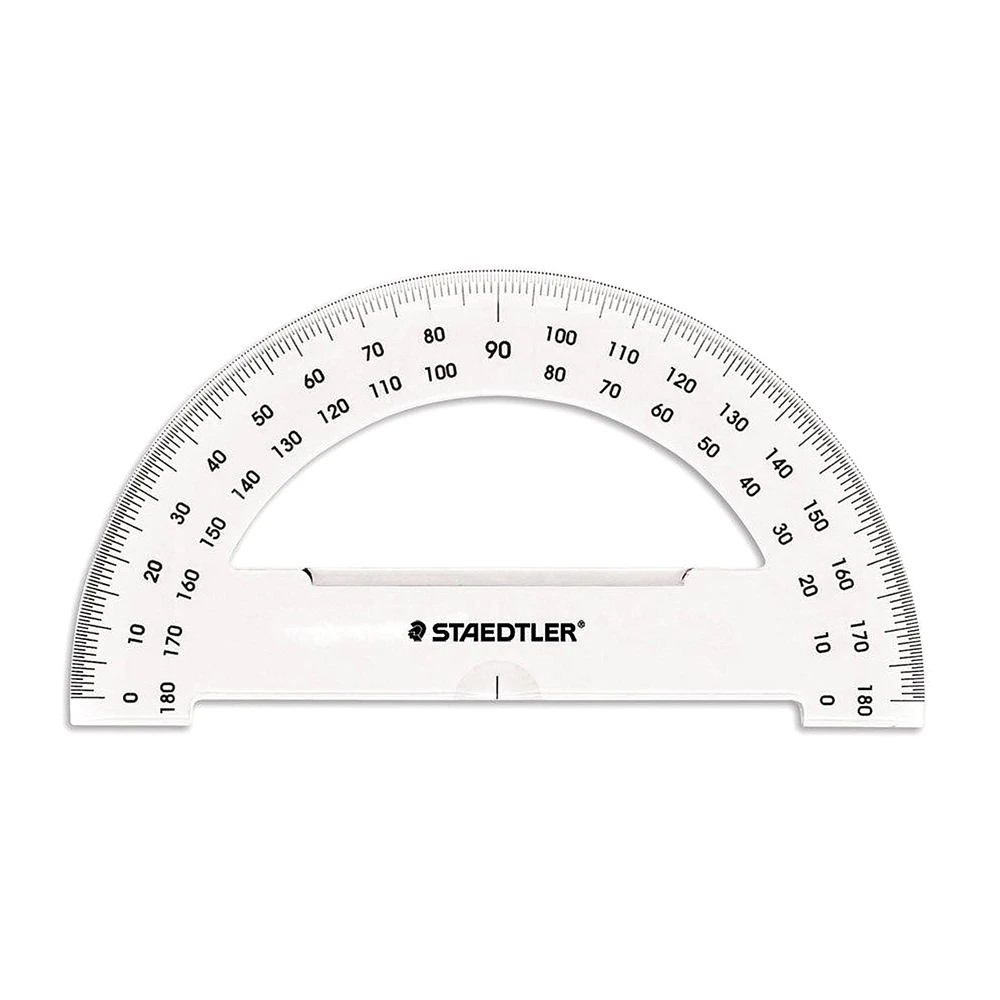 6-Inch Plastic Protractor