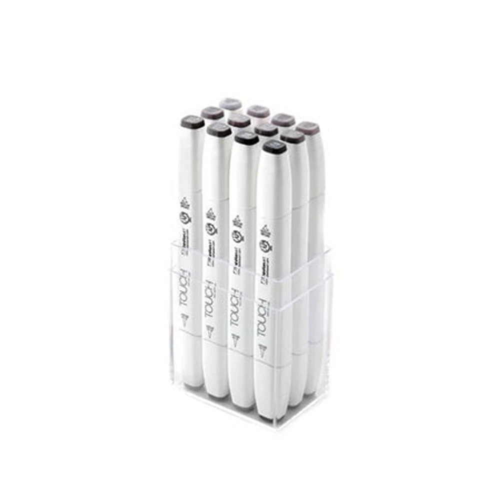 Piece Touch Twin Brush Marker Set