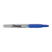 Retractable Fine Sharpie Marker - Black