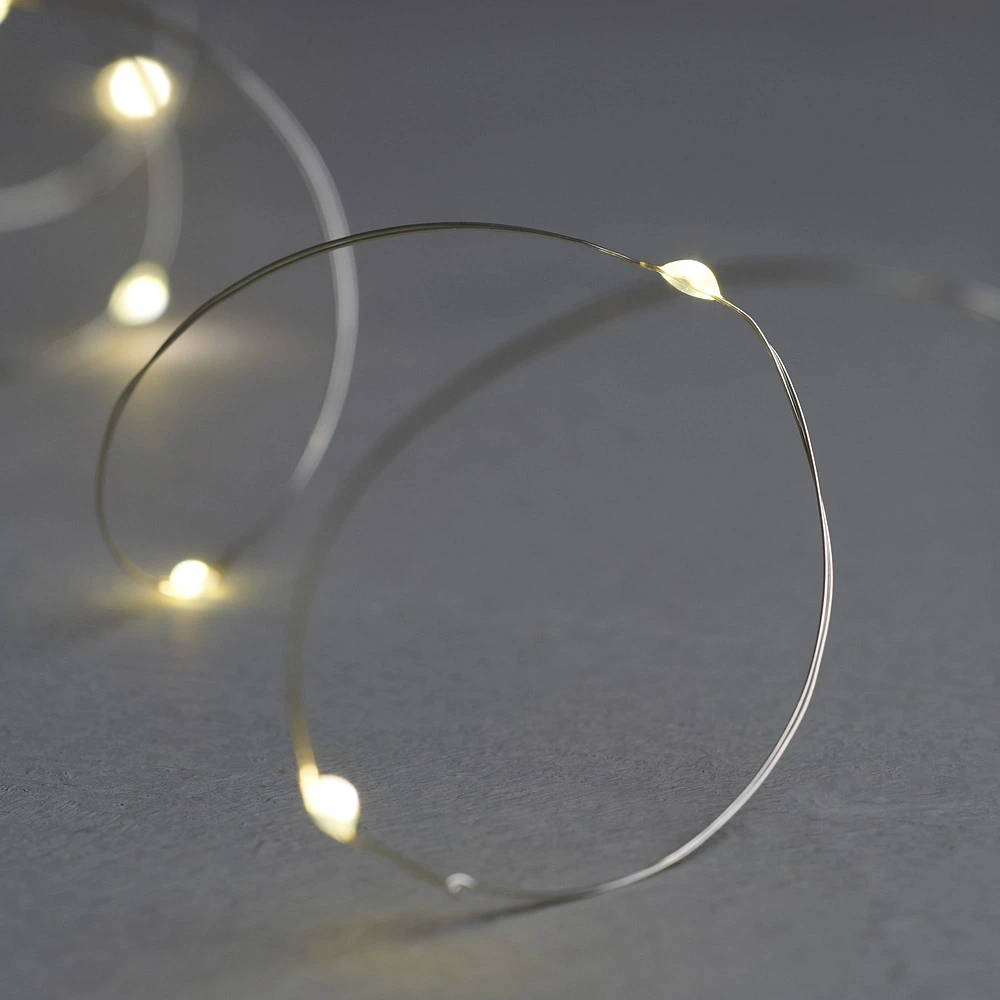 Garland 40 LED Lights – Warm White