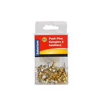 Push Pins — Gold & Silver