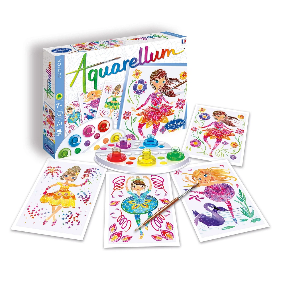Aquarellum Junior Painting Kit - Ballerinas