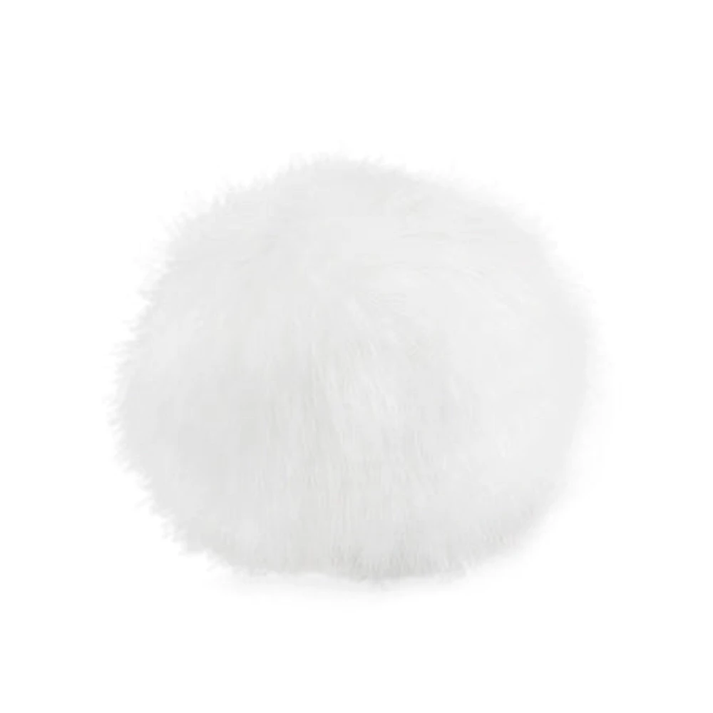 Polyester Pompom – White Rabbit