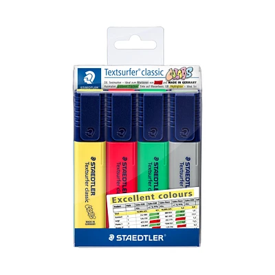 4-Pack Textsurfer Highlighters