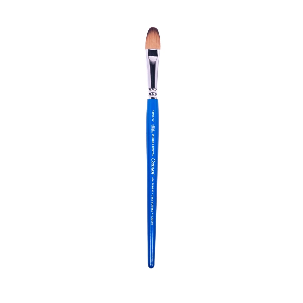 Cotman Synthetic Bristled Oval Filbert Paintbrush