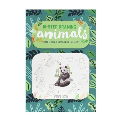 Ten-Step Drawing Animals – English book