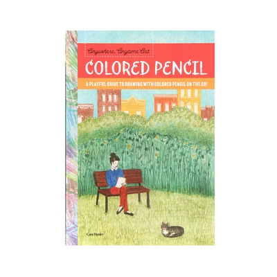 Anywhere Anytime Art: Colored Pencil – English book