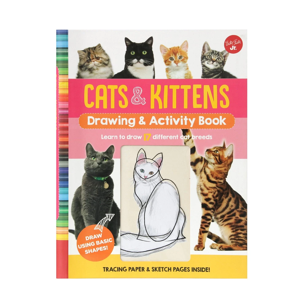 Cats & Kittens: Drawing & Activity Book - éd. anglaise