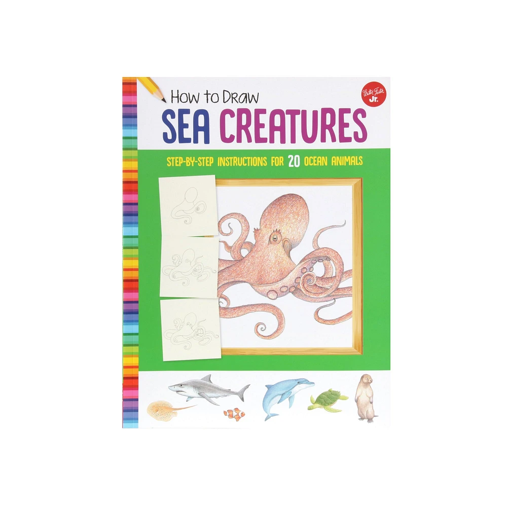 How to Draw Sea Creatures – livre en anglais