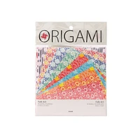 Papier origami authentique — imprimés japonais, 24 feuilles assorties