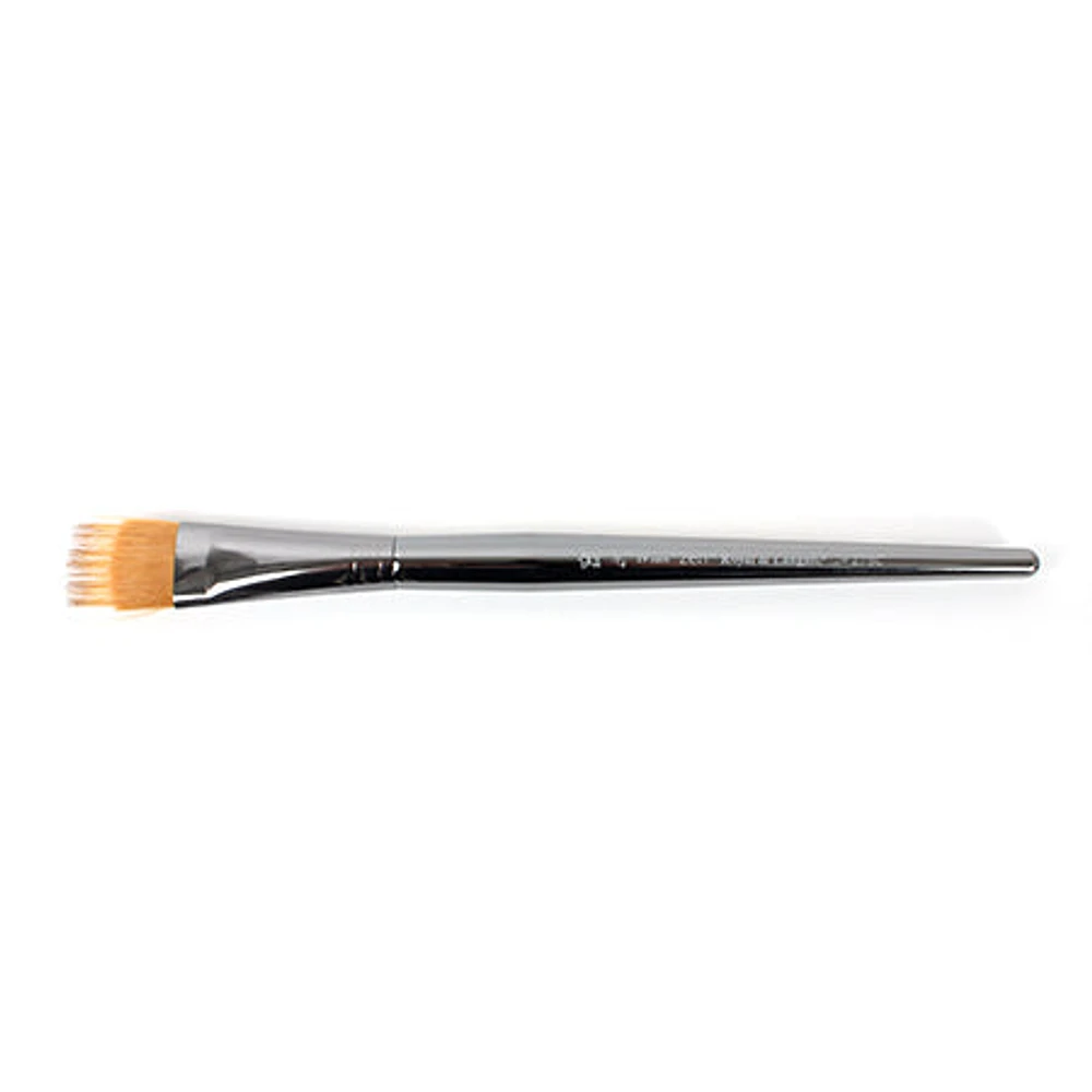 Short handle flat comb paintbrush