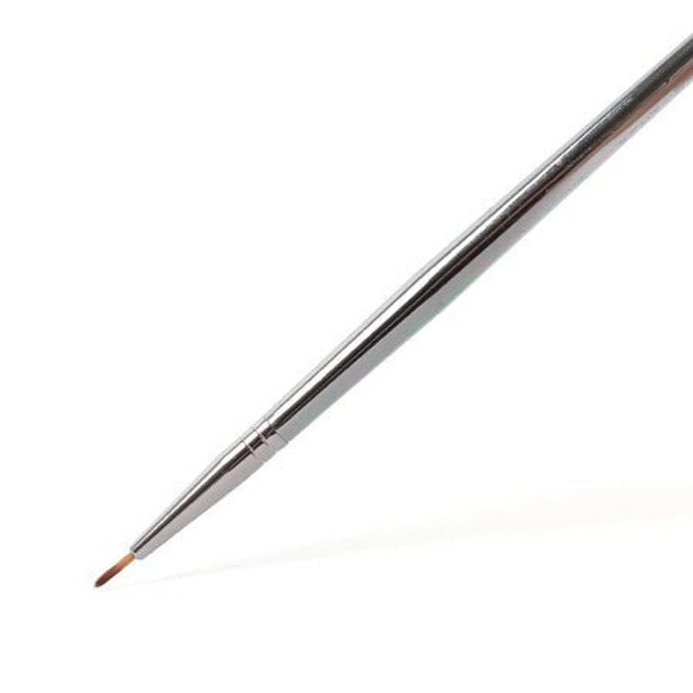 Short handle retouching paintbrush