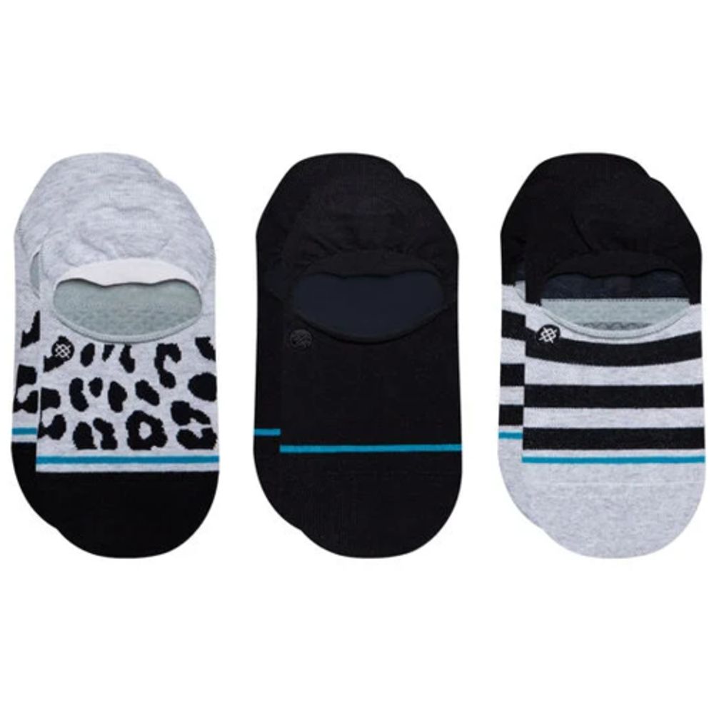 Stance Leopard No Show Sock 3 Pack