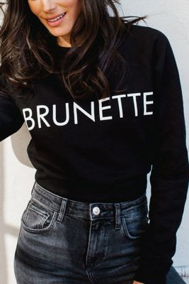 The Brunette Classic Crewneck