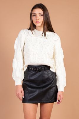 Maisie Pearl Embellished Sweater