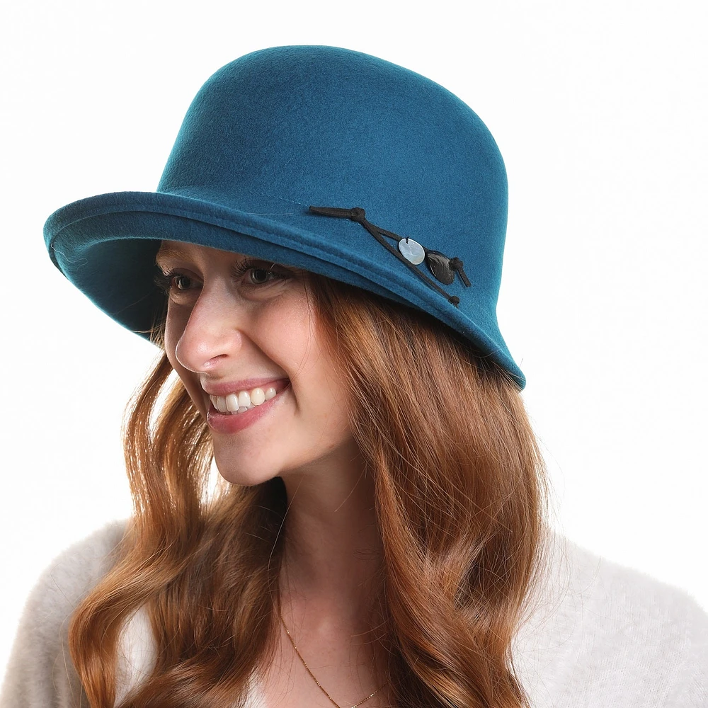 Italian wool felt hat