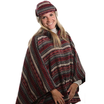 Cape motif aztèque