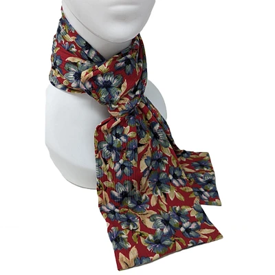 Foulard à motif floral