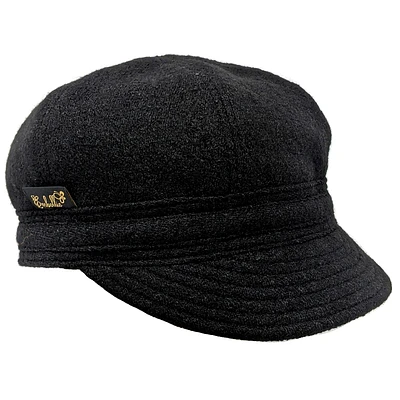 Boiled wool cap
