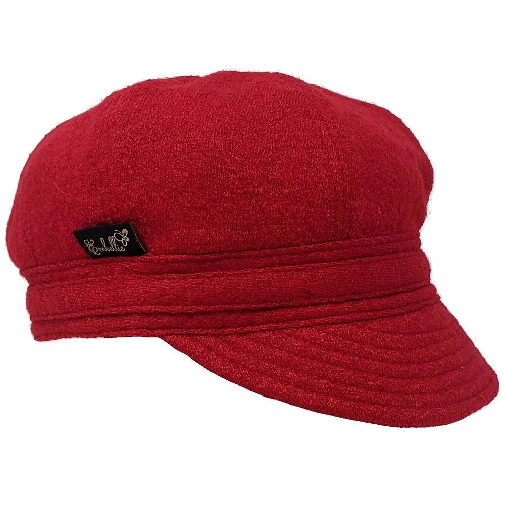 Boiled wool cap