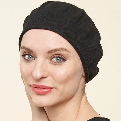 Lightweight cotton beret