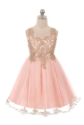 Designer Graduation Dress Blush Pink