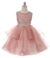 Couture diamond design dress Blush Pink