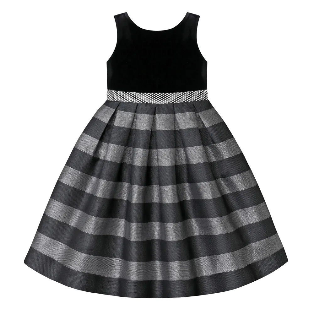 Paparazzi Dress  Candlelight Black and Sliver